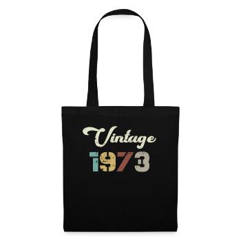 Born 1973 Birthday Gift Vintage 1973 - Tote Bag - black - Front