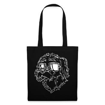 Havanese - Stoffbeutel - Schwarz - Vorne