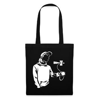 Kendama skill game - Tote Bag - black - Front