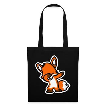 Dab Fuchs - Tote Bag - black - Front