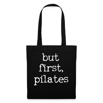 Pilates - Sac en tissu - noir - Devant