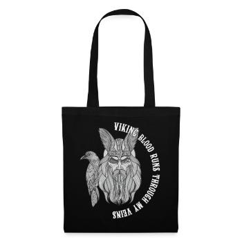 Viking blood bird - Tote Bag - black - Front