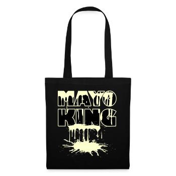 Mayo King - Mayonnaise spilled - Tote Bag - black - Front