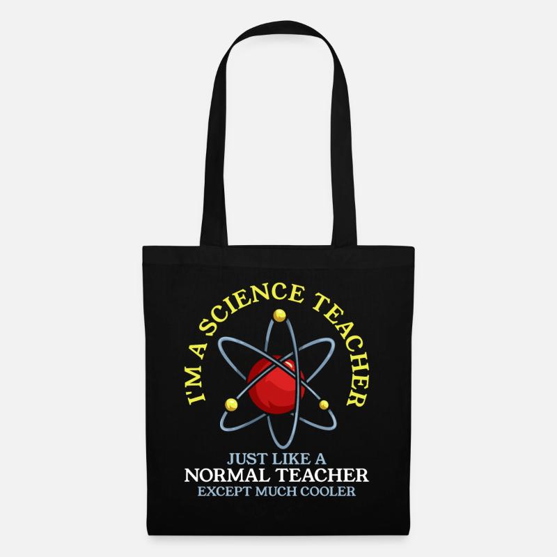 Professeur de sciences chimie physique - Sac en tissu - noir