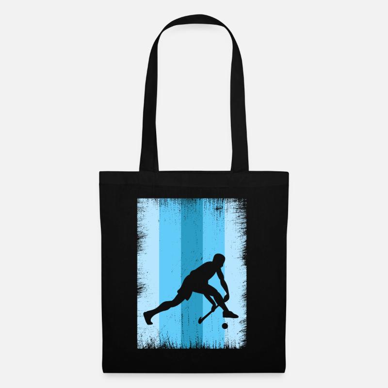 Floorball - Stoffbeutel - Schwarz