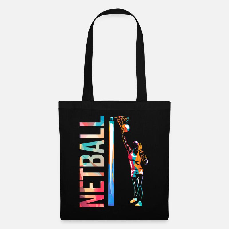Netball - Tote Bag - black