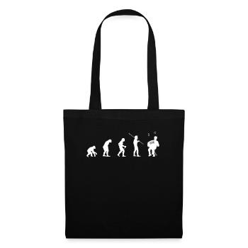 Concertina Evolution - Idée cadeau accordéon - Sac en tissu - noir - Devant