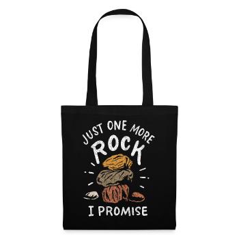 Géologie Géologue Rockhound Rockhounding - Sac en tissu - noir - Devant