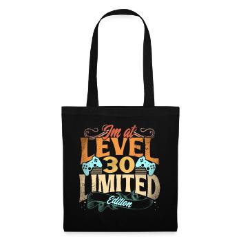 Im At Level 30 Edition Limitée - Sac en tissu - noir - Devant