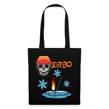 Hockey Sports d’hiver Sports d’hiver Sport d’hiver Crâne - Sac en tissu - noir - Devant