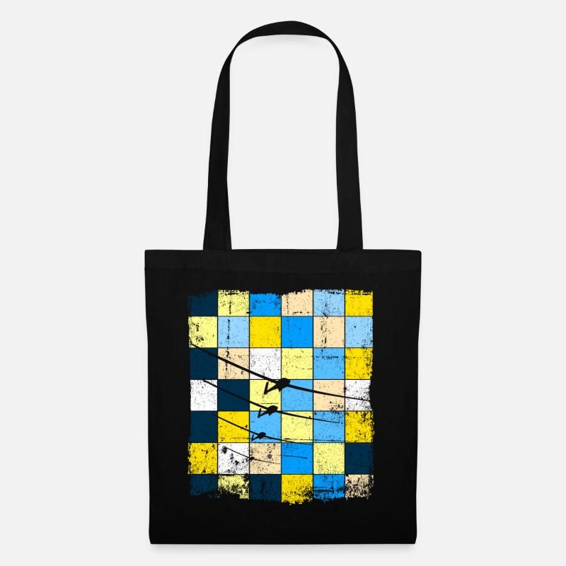 Glider pilot glider flying glider - Tote Bag - black