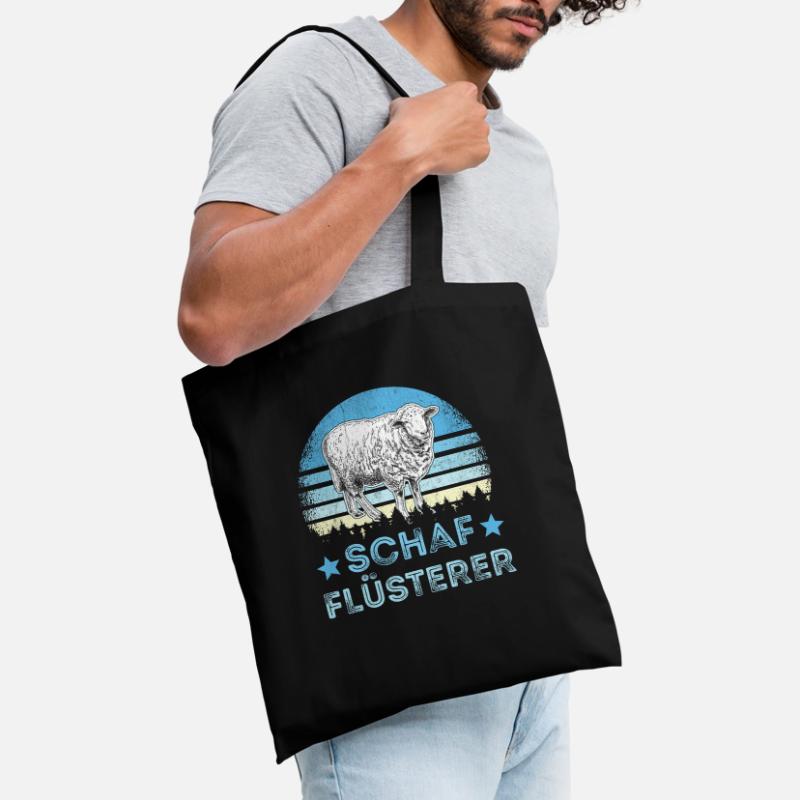 Sheep Sheep Whisperer Shepherd Shepherd Shepherd Gift Sac en tissu