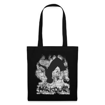 parkour - Tote Bag - black - Front