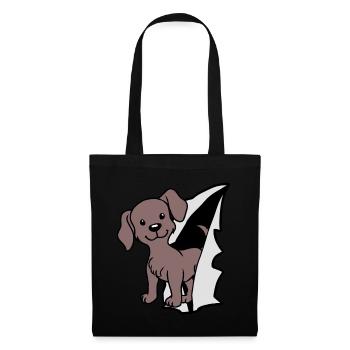 Dog Dogs Dog Owner Dog Lovers Children - Tote Bag - black - Front