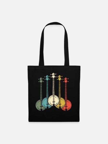 Banjo Banjo Player - Tote Bag - black