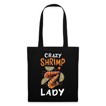 Shrimp - Stoffbeutel - Schwarz - Vorne