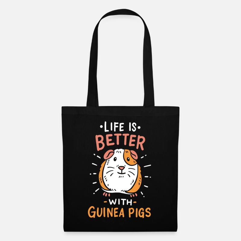 Guinea pig - Tote Bag - black