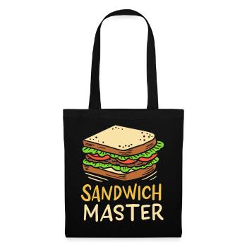 Sandwich - Tote Bag - black - Front