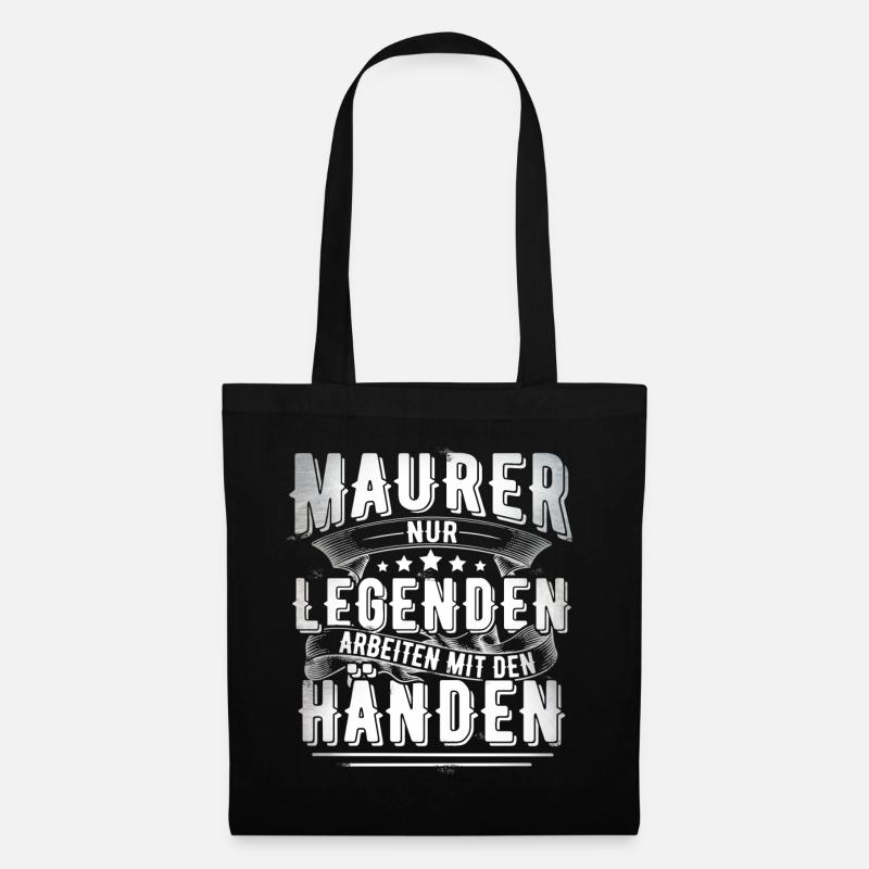 Maurer - Stoffbeutel - Schwarz