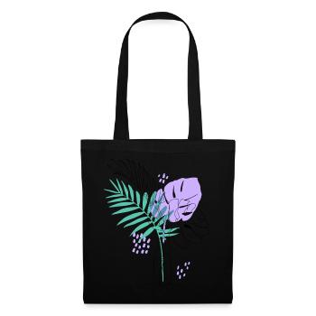 Artistic plant illustration - Tote Bag - black - Front