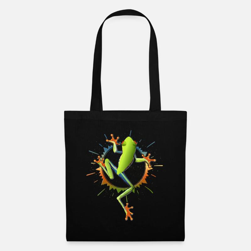 frog - Tote Bag - black
