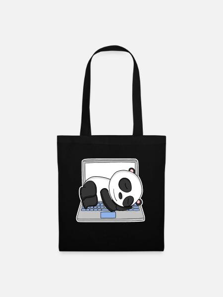 Computer Nerd Programmierer Herren Geschenk - Stoffbeutel - Schwarz