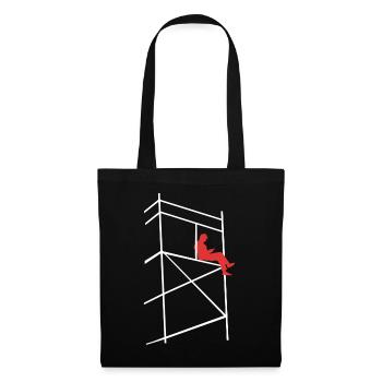 Échafaudages - Sac en tissu - noir - Devant