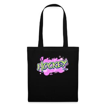 Field Hockey Mum PopArt Text Art - Tote Bag - black - Front