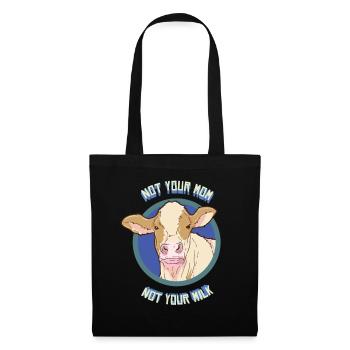 Cow Milk Dairy Products Vegan - Tote Bag - black - Front