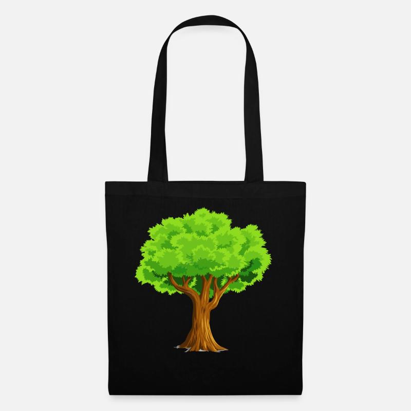 Tree - Tote Bag - black