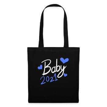 Bébé 2021 - Sac en tissu - noir - Devant