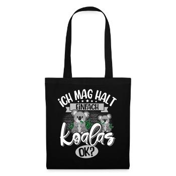 Koala - Tote Bag - black - Front