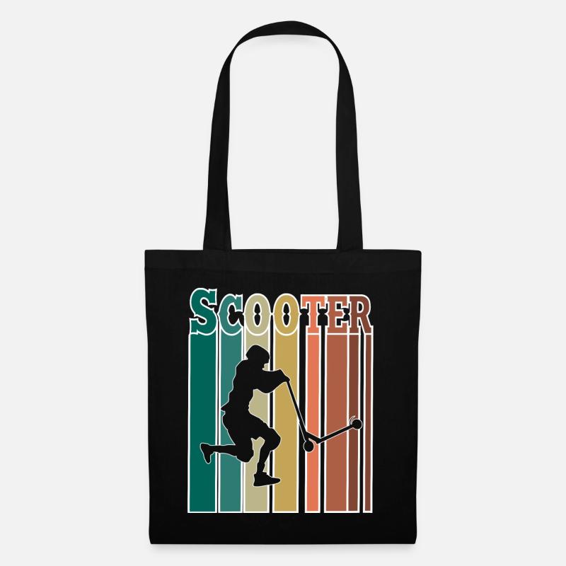 Scooter - Stoffbeutel - Schwarz