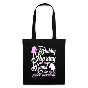 Hobby Horse Hobby Horsing Horse Riding Gift - Tote Bag - black - Front