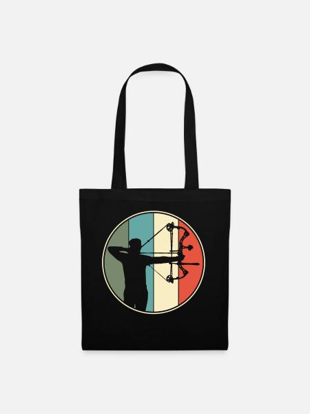 Archery Archery Retro - Tote Bag - black