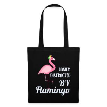 flamingo - Tote Bag - black - Front