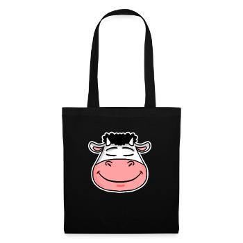 cow - Tote Bag - black - Front