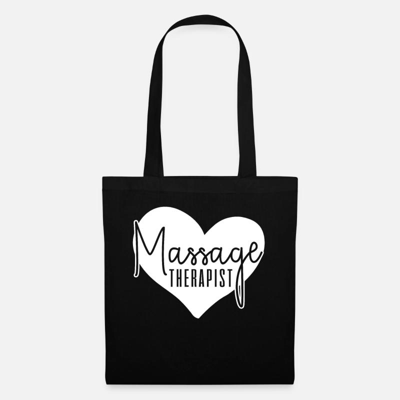 Massagethérapeute massage - Sac en tissu - noir
