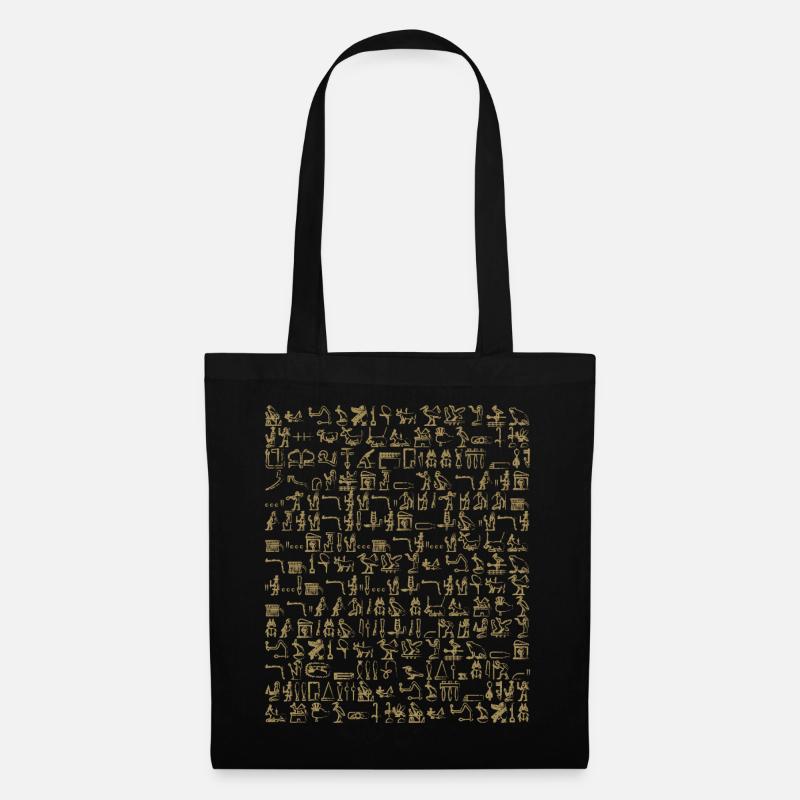 Hieroglyphics - Tote Bag - black
