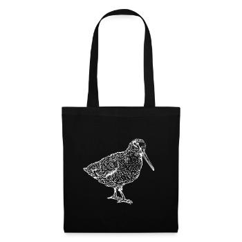 La neige de la forêt - Sac en tissu - noir - Devant