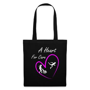 Elderly nurse care for the elderly - Tote Bag - black - Front
