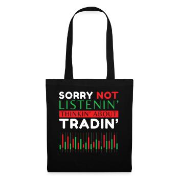 Trader Daytrader Equities Cryptocurrency - Tote Bag - black - Front