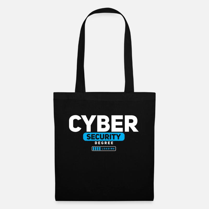 Cybersecurity Degree in cybersecurity - Tote Bag - black