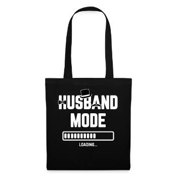 Husband Loading Wedding Engagement Future Marriage - Tote Bag - black - Front