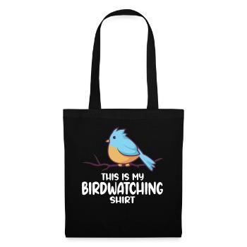 Bird Watching Orinthologist Birdwatching Gift - Tote Bag - black - Front