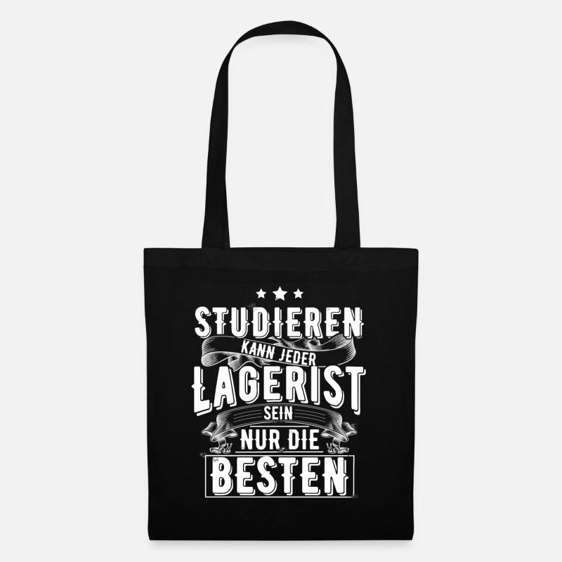 Lagerist - Stoffbeutel - Schwarz