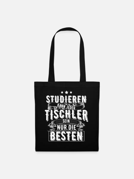 Tischler - Stoffbeutel - Schwarz