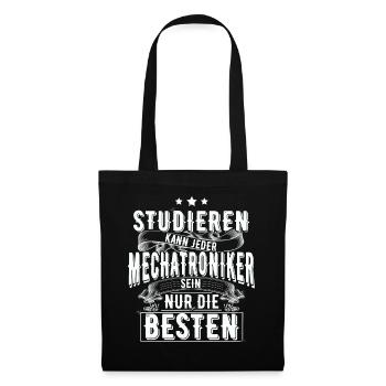Mechatroniker - Stoffbeutel - Schwarz - Vorne