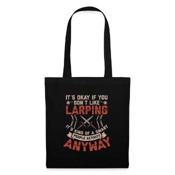 Live Action Role Play | Gift - Tote Bag - black - Front