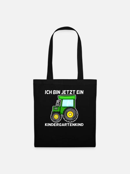 Kindergarten Kindergartenkind - Stoffbeutel - Schwarz